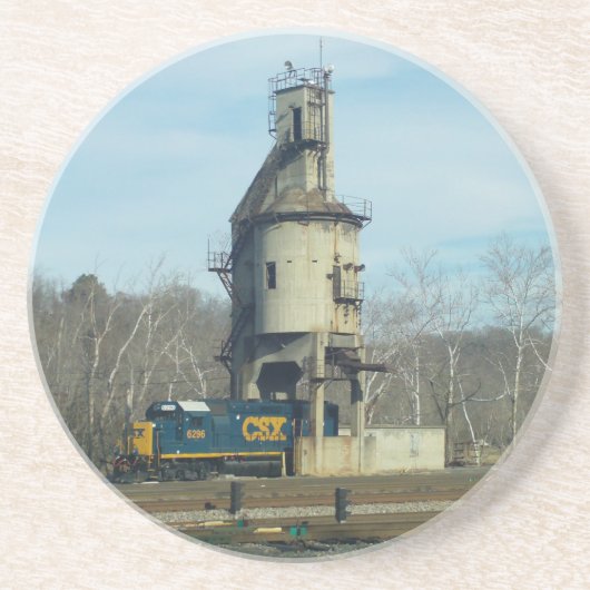 CSX-Motor unter dem Kohlen-Turm Untersetzer (Vorne)