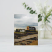 CSX Railway Dieesel Yard Motor Toledo, OH Postkarte (Stehend Vorderseite)