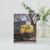 CSX Train Postkarte (Stehend Vorderseite)