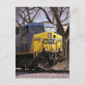 CSX Train Postkarte (Vorderseite)