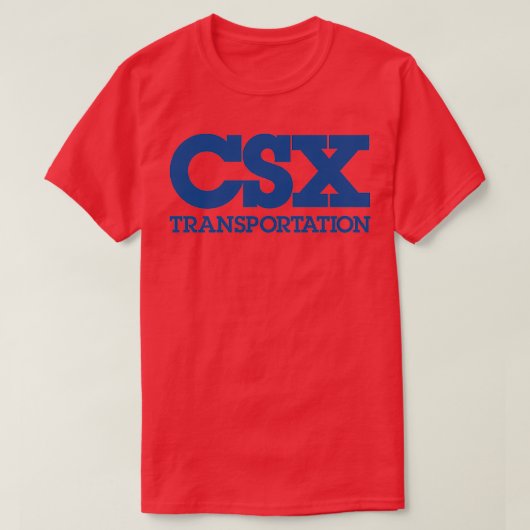 Csx Transportation Blue Version T-Shirt (Design vorne)