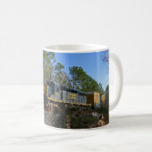 CSX-Zug in Gautier MS Kaffeetasse (VorderseiteRechts)