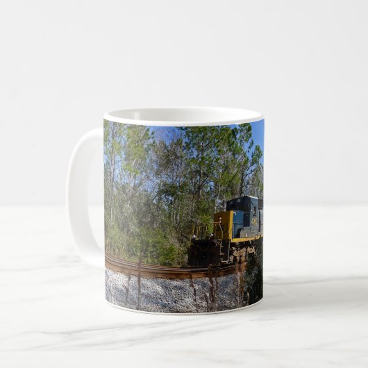 CSX-Zug in Gautier MS Kaffeetasse (Vorderseite Links)