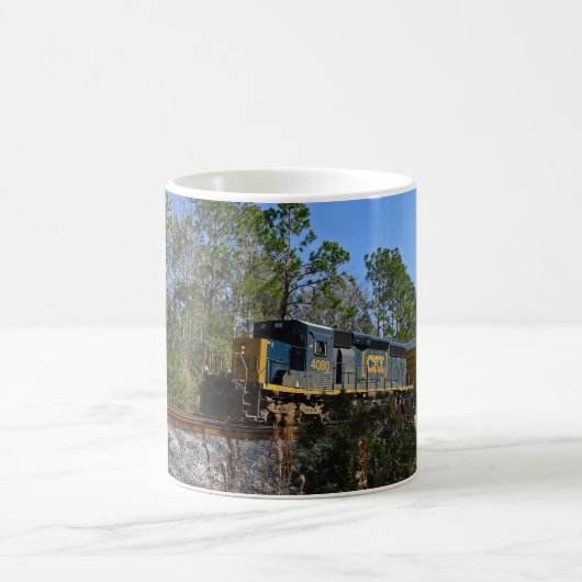 CSX-Zug in Gautier MS Kaffeetasse (Mittel)