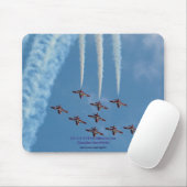 CT-114 Tutor Snowbirds Subsonic Jets Mousepad (Mit Mouse)