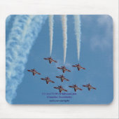 CT-114 Tutor Snowbirds Subsonic Jets Mousepad (Vorne)