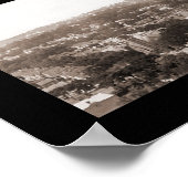 CT Birdseye Foto 1913 Poster (Ecke)