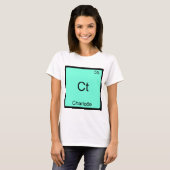 Ct - Charlotte Funny Element Chemistry T - Shirt (Vorne ganz)