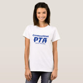CT PTA Elternlogo in der Zeit weg T-Shirt (Vorne ganz)