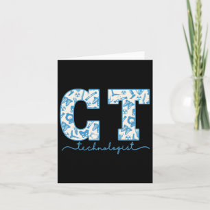 Ct Tech Cat Scan Tech Skelett Radiologie Abteilung Karte