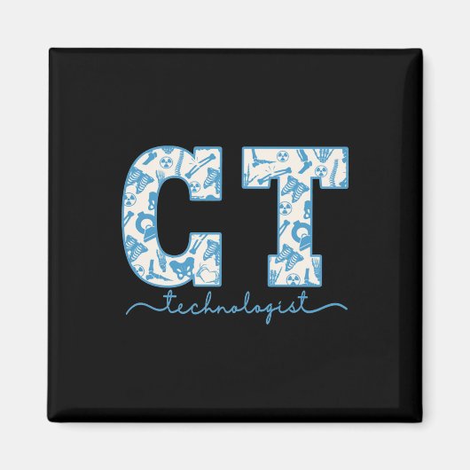 Ct Tech Cat Scan Tech Skelett Radiologie Abteilung Magnet (Vorne)