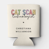 CT Tech-Geschenke für CAT-Scan-Technologie Dosenkühler (Rückseite)