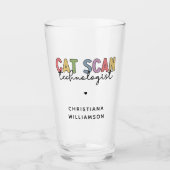 CT Tech-Geschenke für CAT-Scan-Technologie Glas (Vorderseite)