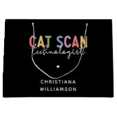 CT Tech-Geschenke für CAT-Scan-Technologie Große Geschenktüte (Vorderseite)