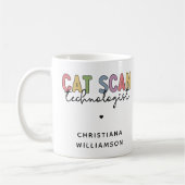 CT Tech-Geschenke für CAT-Scan-Technologie Kaffeetasse (Links)