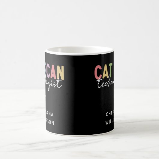 CT Tech-Geschenke für CAT-Scan-Technologie Kaffeetasse (Mittel)
