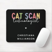 CT Tech-Geschenke für CAT-Scan-Technologie Mousepad (Mit Mouse)