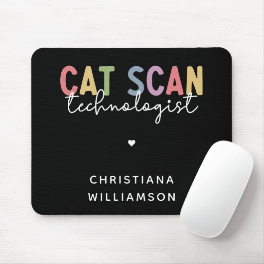 CT Tech-Geschenke für CAT-Scan-Technologie Mousepad (Mit Mouse)