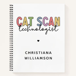 CT Tech-Geschenke für CAT-Scan-Technologie Notizblock