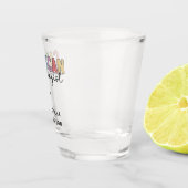 CT Tech-Geschenke für CAT-Scan-Technologie Schnapsglas (Rechts)