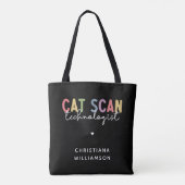 CT Tech-Geschenke für CAT-Scan-Technologie Tasche (Rückseite)