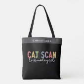 CT Tech-Geschenke für CAT-Scan-Technologie Tasche (Rückseite)