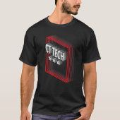 CT Tech Job Title Appreciation Retro T-Shirt (Vorderseite)