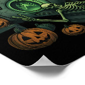 Ct Tech Skeleton Funny Halloween Mi Techniker Ra Poster (Ecke)