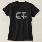 CT Technologist Computed Tomography T-Shirt (Design vorne)