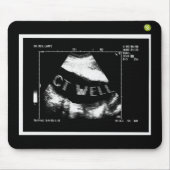 CT Well Mousepade (CT Well im Bauch) Mousepad (Vorne)