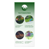 CTA der Pflegedienste für Rasenflächen: Anruf - Gr Werbekarte (Vorne)