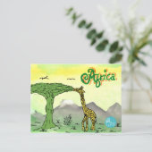 CTC International - Giraffe Postkarte (Stehend Vorderseite)