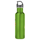 CTCInternational - Blumen Edelstahlflasche (Rückseite)