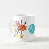CTCInternational - Blumen Kaffeetasse (Vorderseite Links)