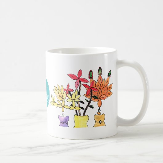 CTCInternational - Blumen Kaffeetasse (Rechts)