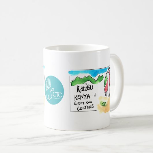 CTCInternational - genießen Sie Kaffeetasse (VorderseiteRechts)