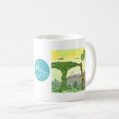 CTCInternational - Giraffe Kaffeetasse (VorderseiteRechts)