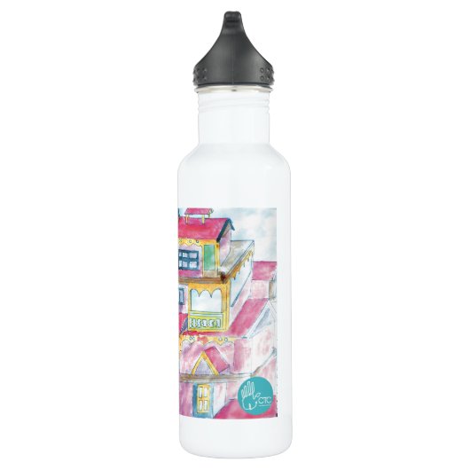 CTCInternational - Häuser Trinkflasche (Rechts)