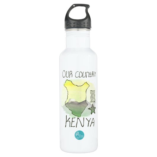 CTCInternational - Kenia Trinkflasche (Vorderseite)