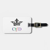 CTFD Gepäckanhänger (Vorderseite horizontal)