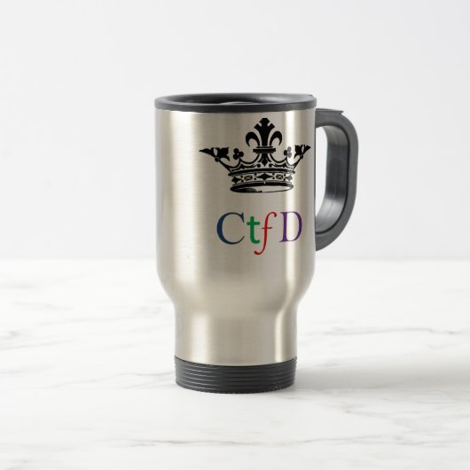 CTFD Reise-Tasse Reisebecher (VorderseiteRechts)