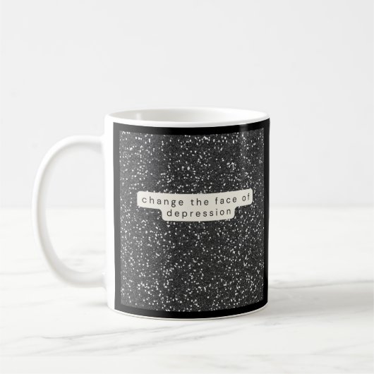 CTFOD_BWGlitter_semicolon Kaffeetasse (Links)