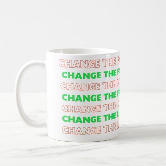 CTFOD Green & Orange Advocate Tasse (Links)