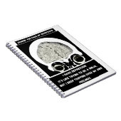 CTFOD_Ninja CTScan-Logo Notizblock (Rechte Seite)