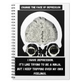 CTFOD_Ninja CTScan-Logo Notizblock (Vorderseite)