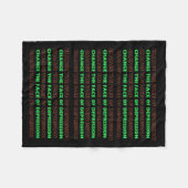 CTFOD Personal Fleece Blanket (Vorderseite (Horizontal))