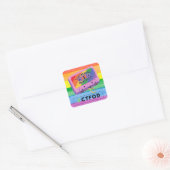 CTFOD- Regenbogen in meinen Adern- Aufkleber (Umschlag)