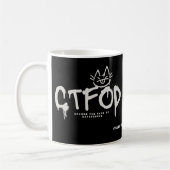 CTFOD Spray Paint Cat Advocate Tasse (Links)