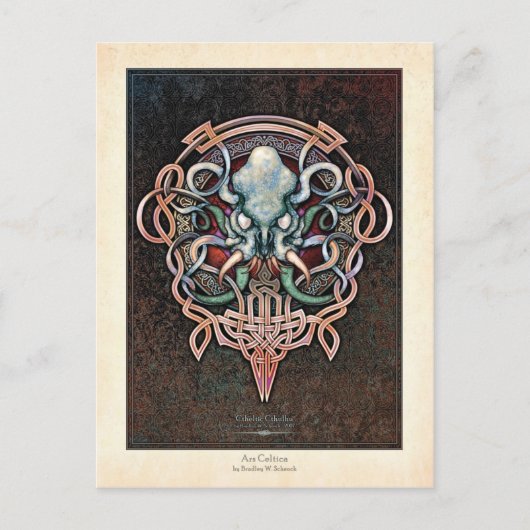 Ctheltic Cthulhu Postcard Postkarte (Vorderseite)