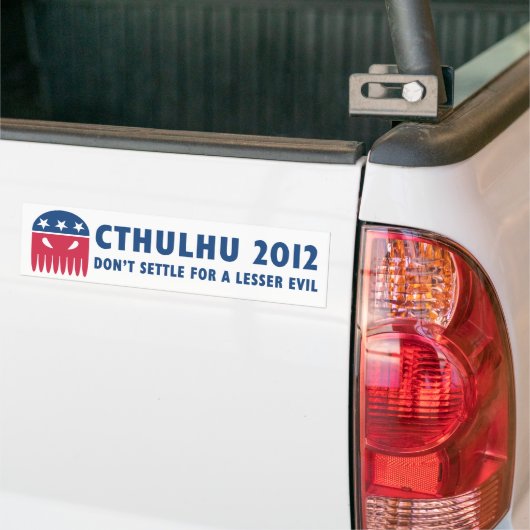 Cthulhu 2012 autoaufkleber (Auf Lkw)